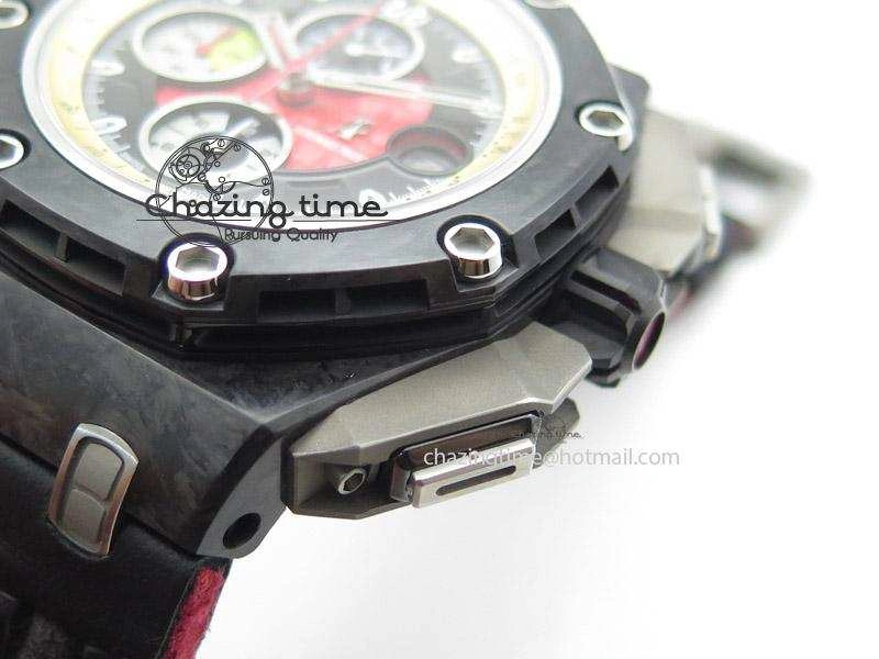Royal Oak Offshore Real Forge Carbon Grand Prix JF Best Edition V3 A3126 (Free XS Rubber Strap)