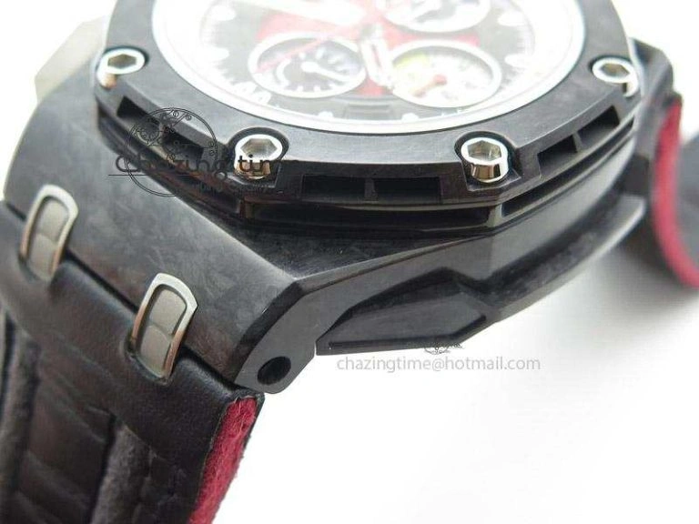 Royal Oak Offshore Real Forge Carbon Grand Prix JF Best Edition V3 A3126 (Free XS Rubber Strap)