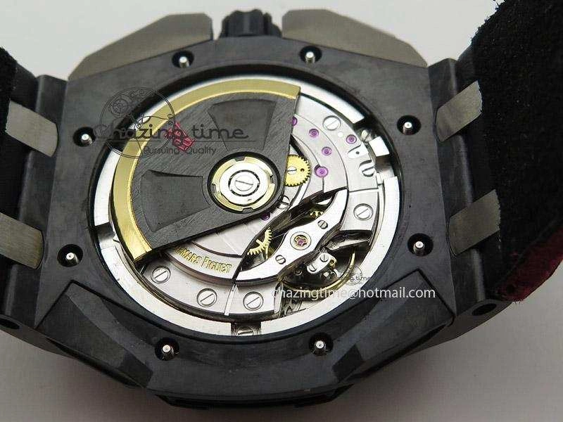 Royal Oak Offshore Real Forge Carbon Grand Prix JF Best Edition V3 A3126 (Free XS Rubber Strap)