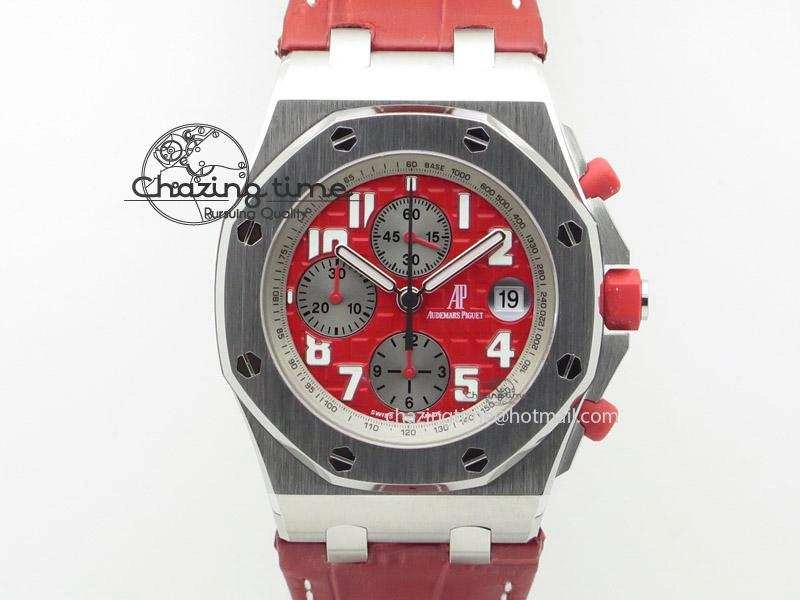 Royal Oak Offshore Rhone Fusterie JF Best Edition On Leather Strap A7750