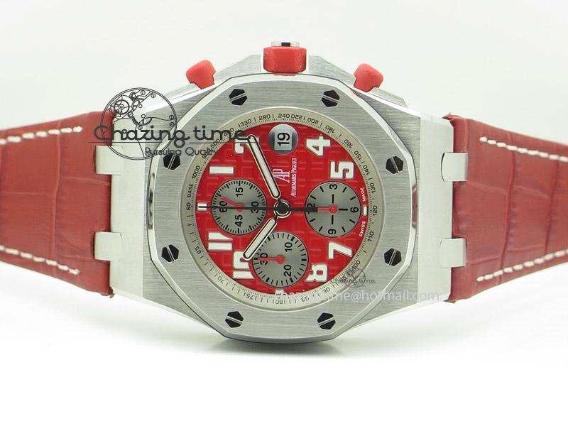 Royal Oak Offshore Rhone Fusterie JF Best Edition On Leather Strap A7750