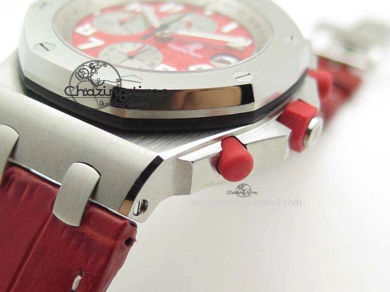 Royal Oak Offshore Rhone Fusterie JF Best Edition On Leather Strap A7750