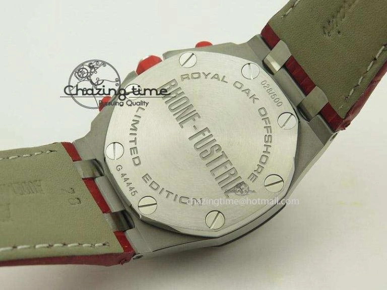 Royal Oak Offshore Rhone Fusterie JF Best Edition On Leather Strap A7750