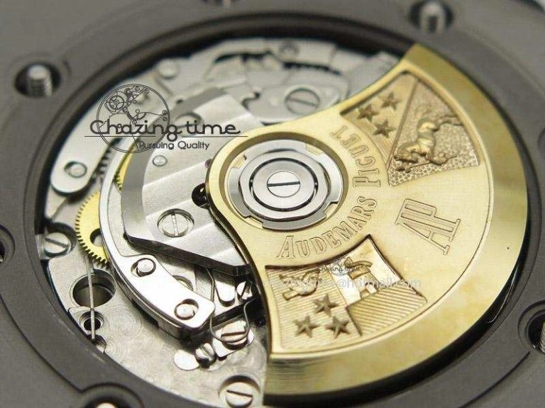 Royal Oak Offshore Rhone Fusterie JF Best Edition On Leather Strap A7750