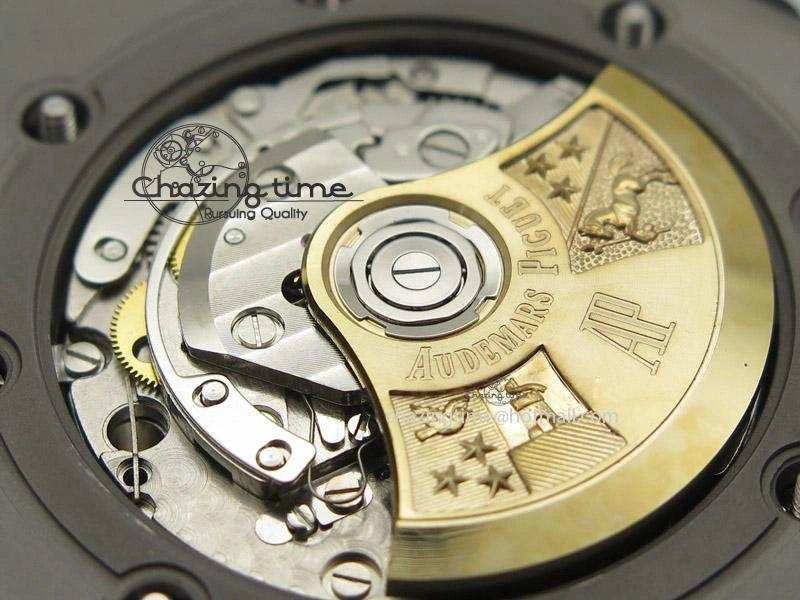 Royal Oak Offshore Rhone Fusterie JF Best Edition On Leather Strap A7750