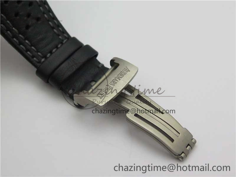 Royal Oak Offshore Ruben Barrichello II JF Best Edition Skeleton Dial on Black Leather Strap A3126 V2