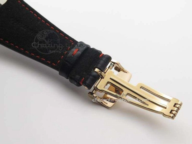 Royal Oak Offshore Ruben Barrichello III RG JF Best Edition On Black Leather Strap A3126