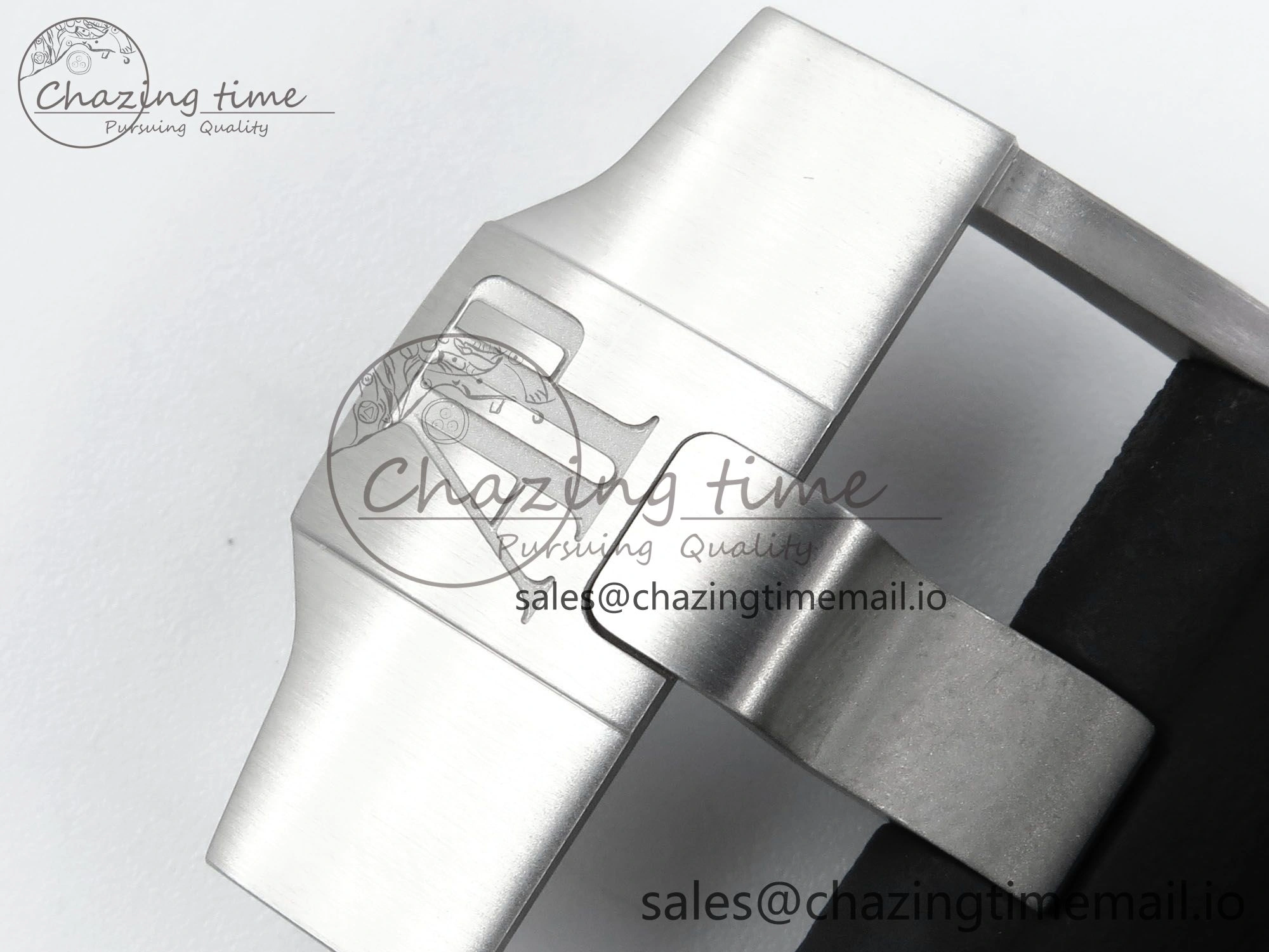 Royal Oak Offshore SS APF Best Edition Black White Dial on Black Rubber Strap A3126