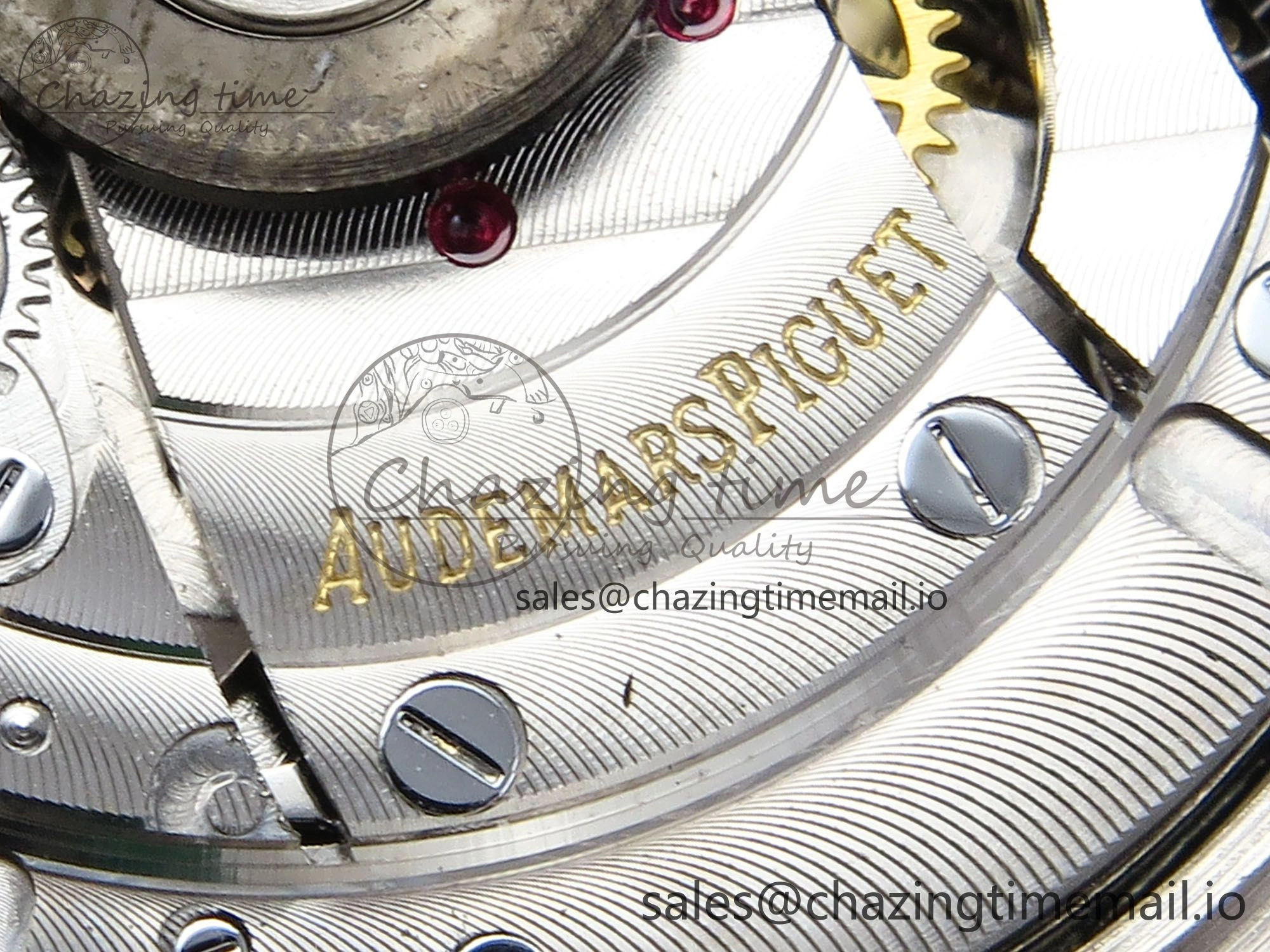 Royal Oak Offshore SS APF Best Edition Cream Dial on Green Camou Rubber Strap A3126