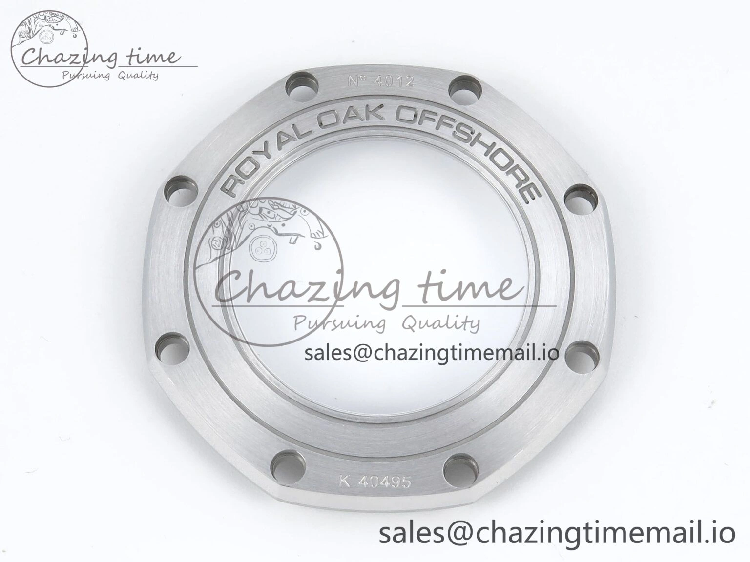 Royal Oak Offshore SS APF Best Edition Cream Dial on Green Camou Rubber Strap A3126