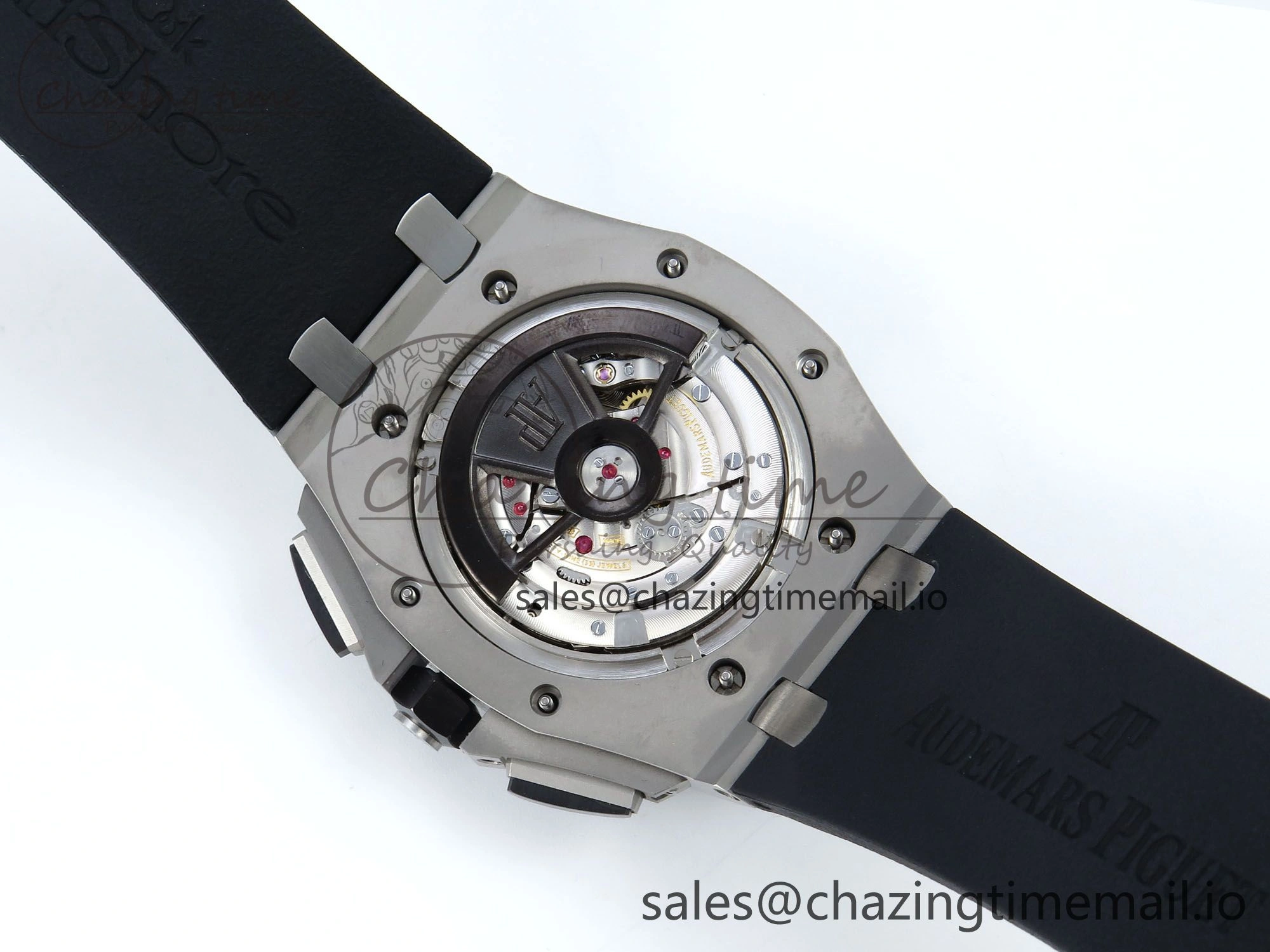 Royal Oak Offshore SS APF Best Edition Gray Dial on Black Rubber Strap A3126
