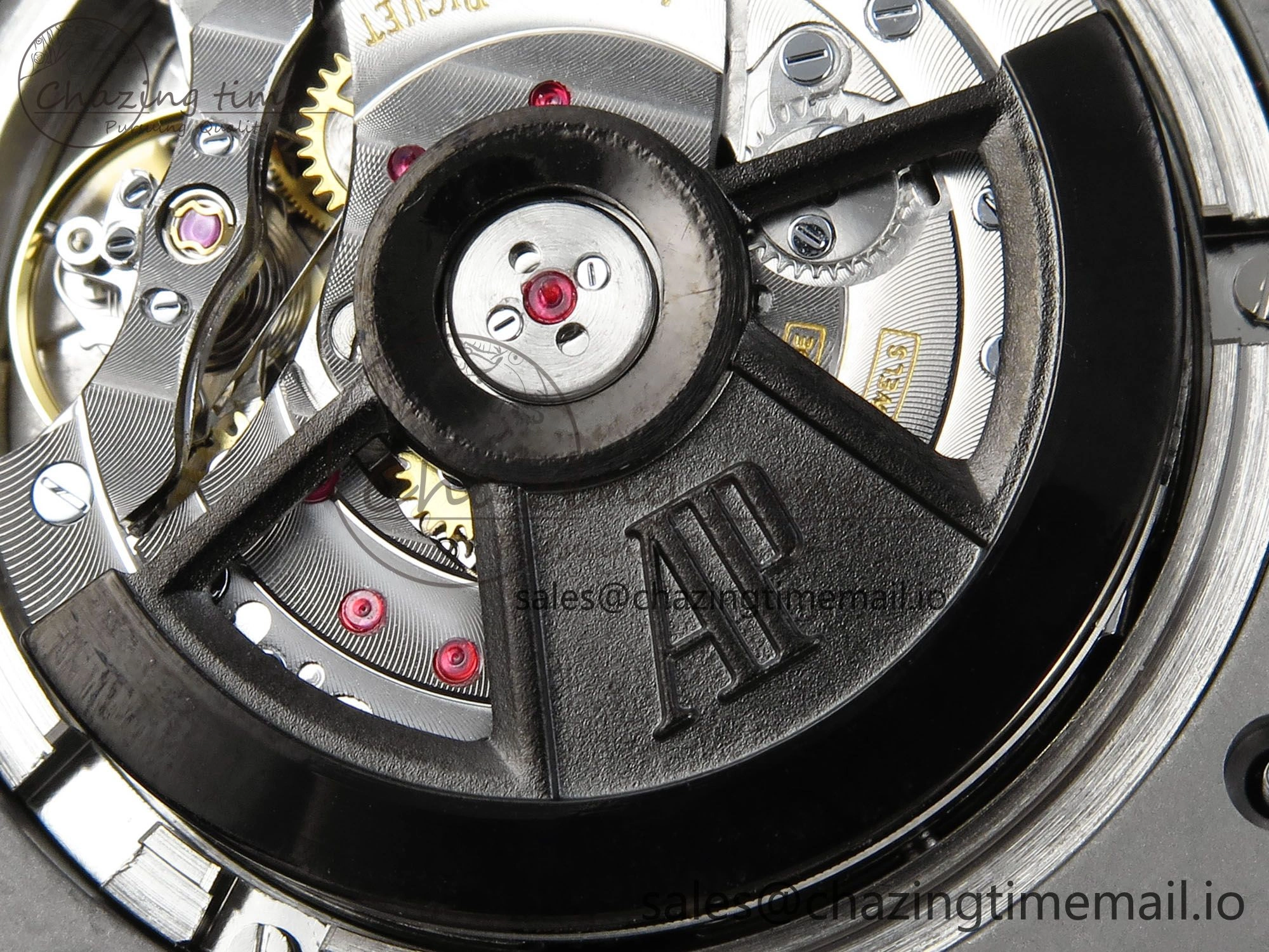 Royal Oak Offshore SS APF Best Edition Gray Dial on Black Rubber Strap A3126