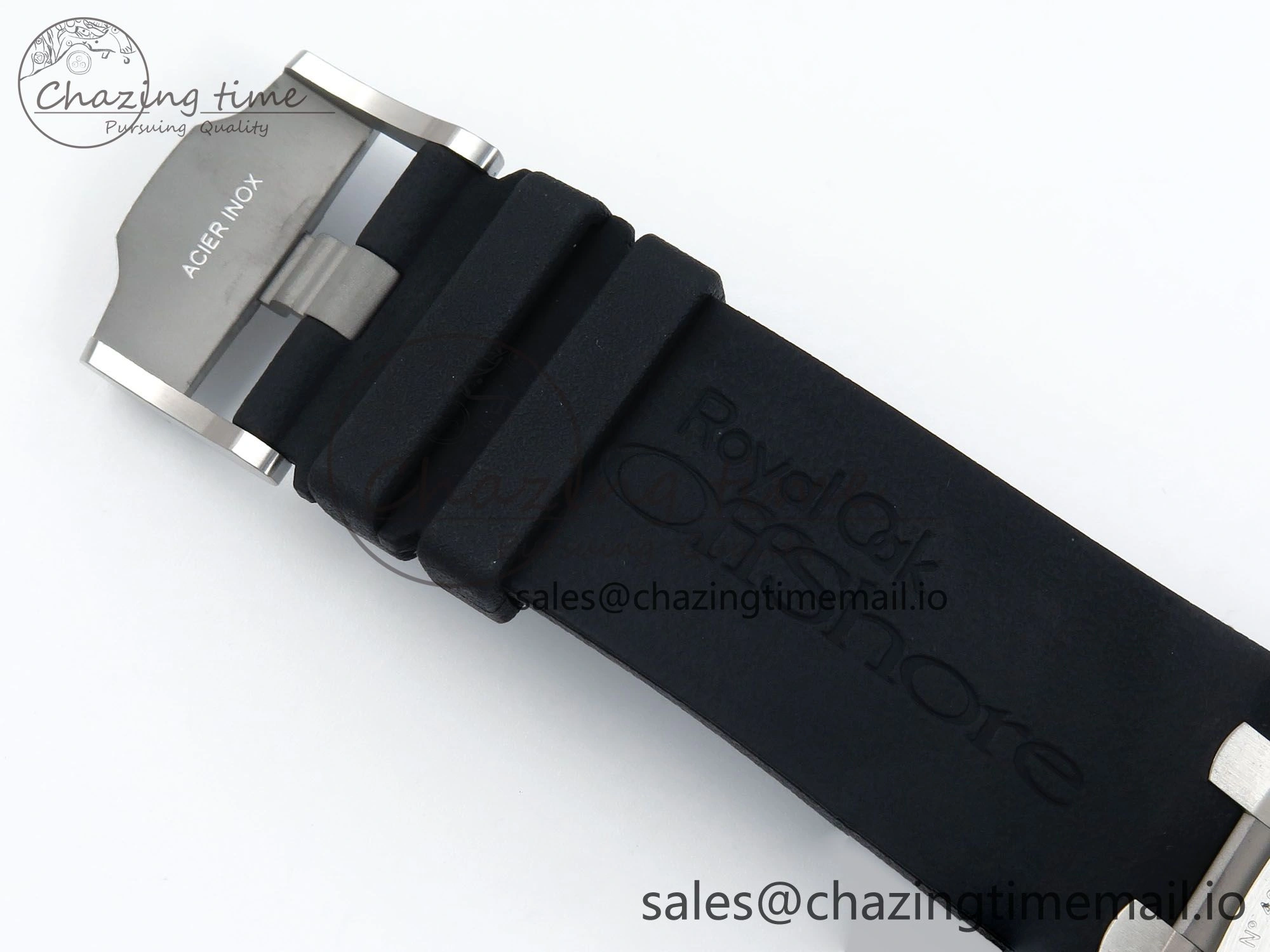 Royal Oak Offshore SS APF Best Edition Gray Dial on Black Rubber Strap A3126