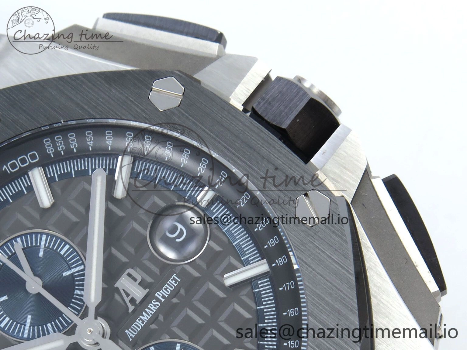 Royal Oak Offshore SS APF Best Edition Gray Dial on Black Rubber Strap A3126