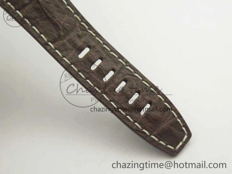 Royal Oak Offshore Safari 2014 JF On Brown Leather Strap A3126 V2 w Cyclops And DW Mod (Free Rubber Strap)