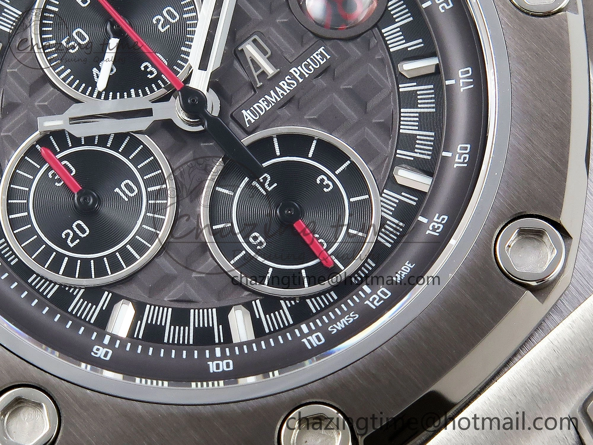 Royal Oak Offshore Schumacher APF Best Edition Gray Black Dial on Gray Rubber Strap A3126