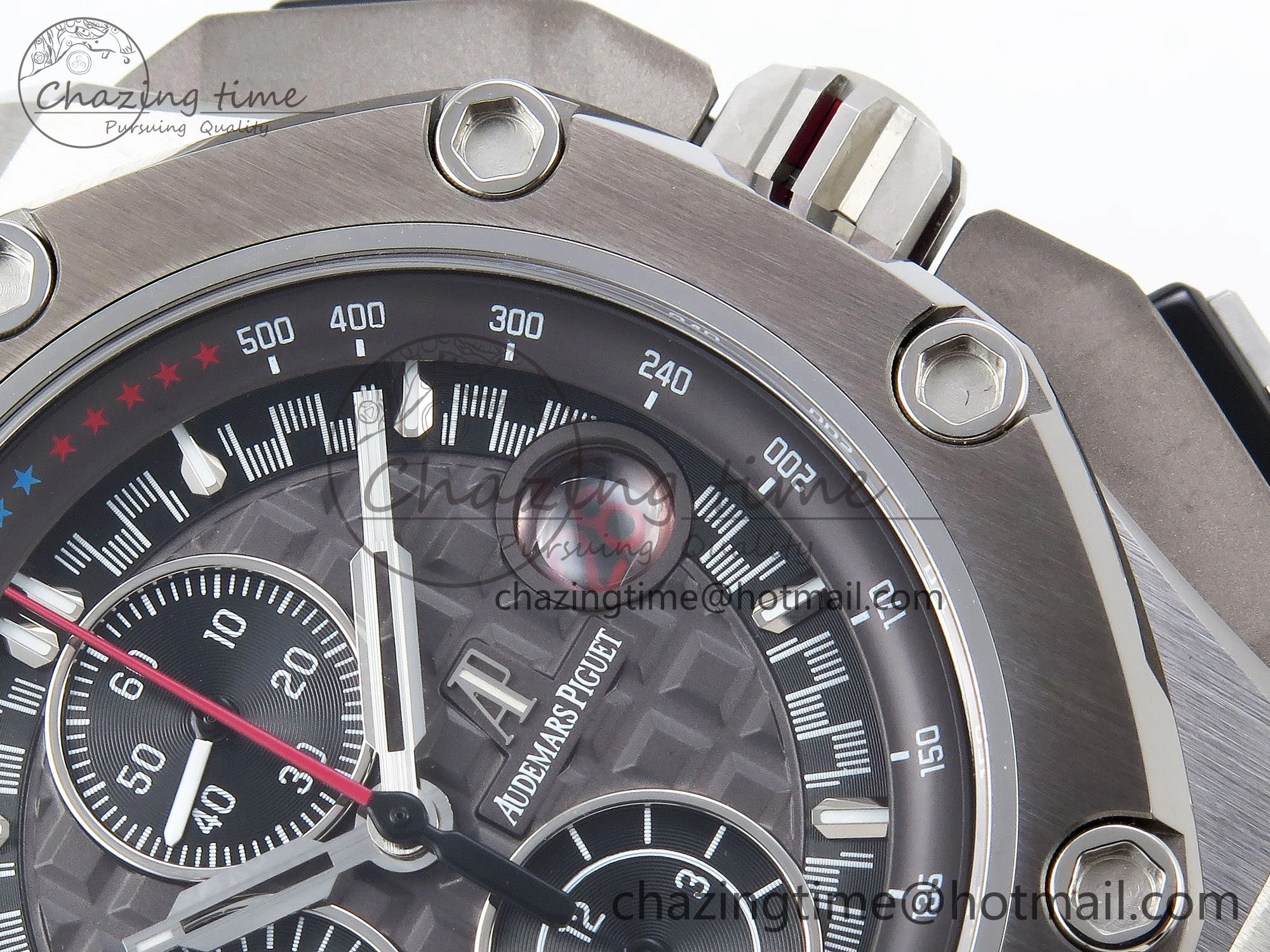 Royal Oak Offshore Schumacher APF Best Edition Gray Black Dial on Gray Rubber Strap A3126