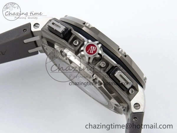 Royal Oak Offshore Schumacher APF Best Edition Gray Black Dial on Gray Rubber Strap A3126
