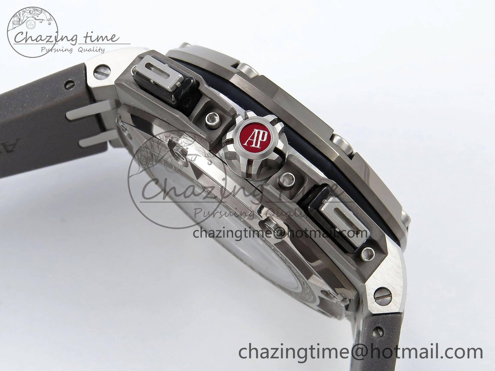 Royal Oak Offshore Schumacher APF Best Edition Gray Black Dial on Gray Rubber Strap A3126