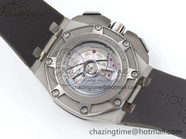 Royal Oak Offshore Schumacher APF Best Edition Gray Black Dial on Gray Rubber Strap A3126