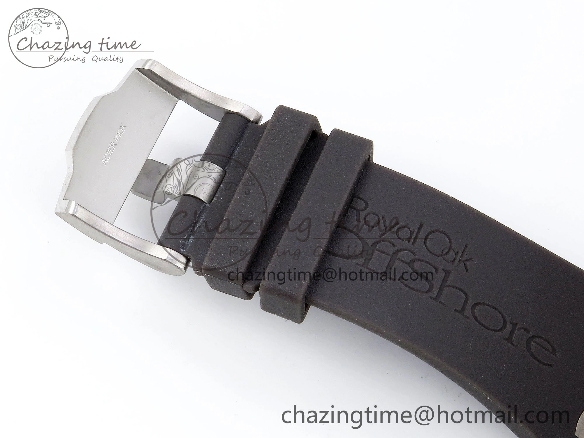 Royal Oak Offshore Schumacher APF Best Edition Gray Black Dial on Gray Rubber Strap A3126