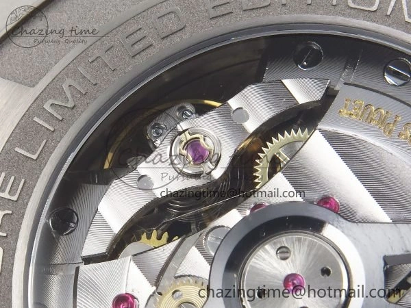 Royal Oak Offshore Schumacher APF Best Edition Gray Blue Dial on Blue Rubber Strap A3126