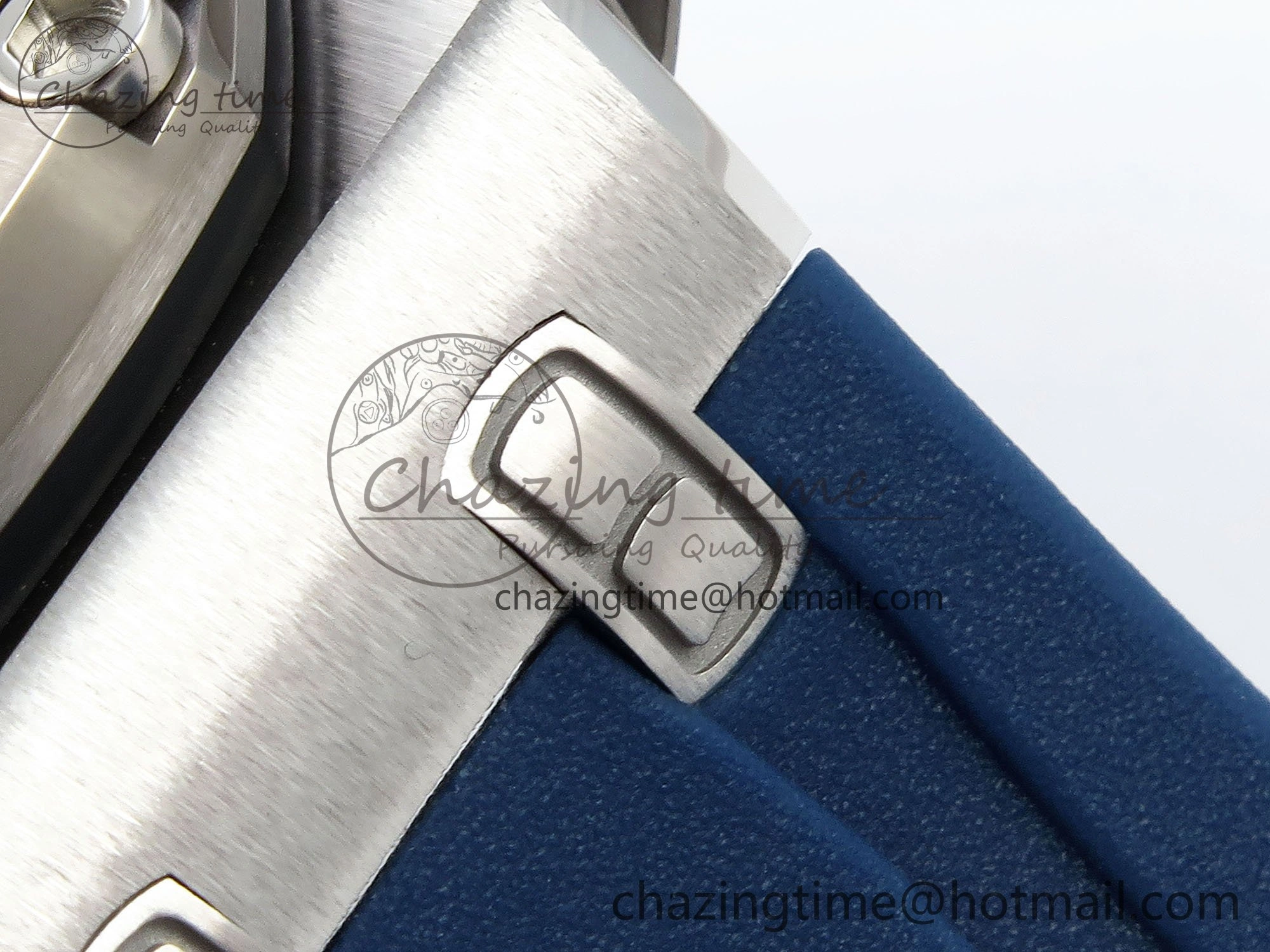 Royal Oak Offshore Schumacher APF Best Edition Gray Blue Dial on Blue Rubber Strap A3126