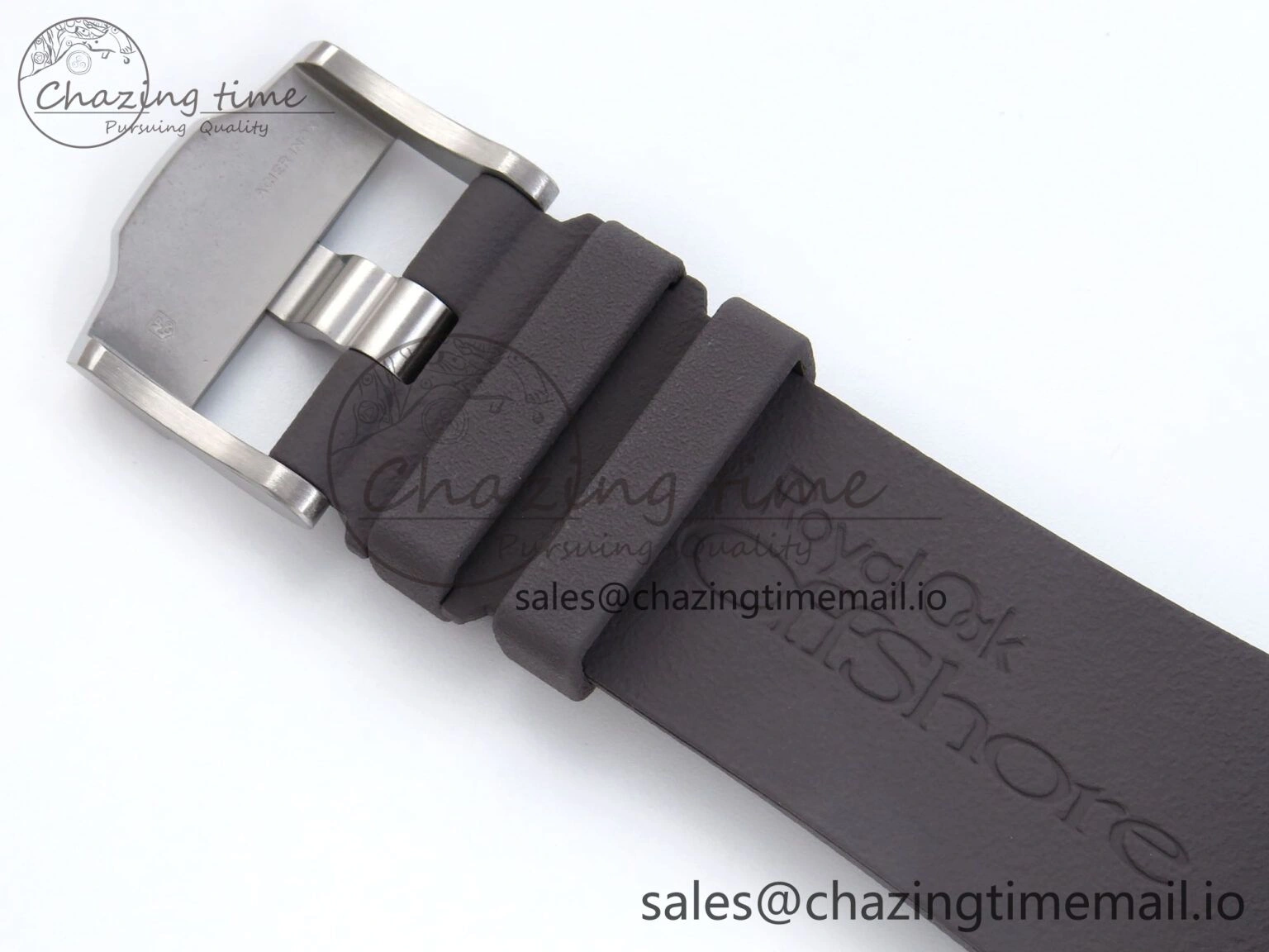 Royal Oak Offshore Schumacher SS TKF Best Edition Gray Black Dial on Gray Rubber Strap A3126
