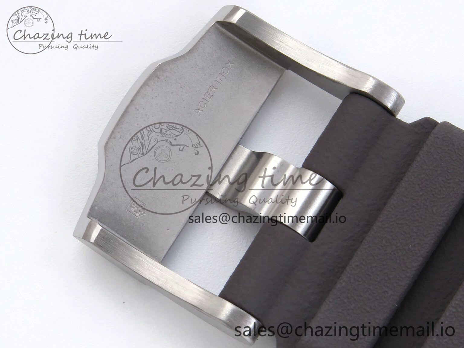 Royal Oak Offshore Schumacher SS TKF Best Edition Gray Black Dial on Gray Rubber Strap A3126