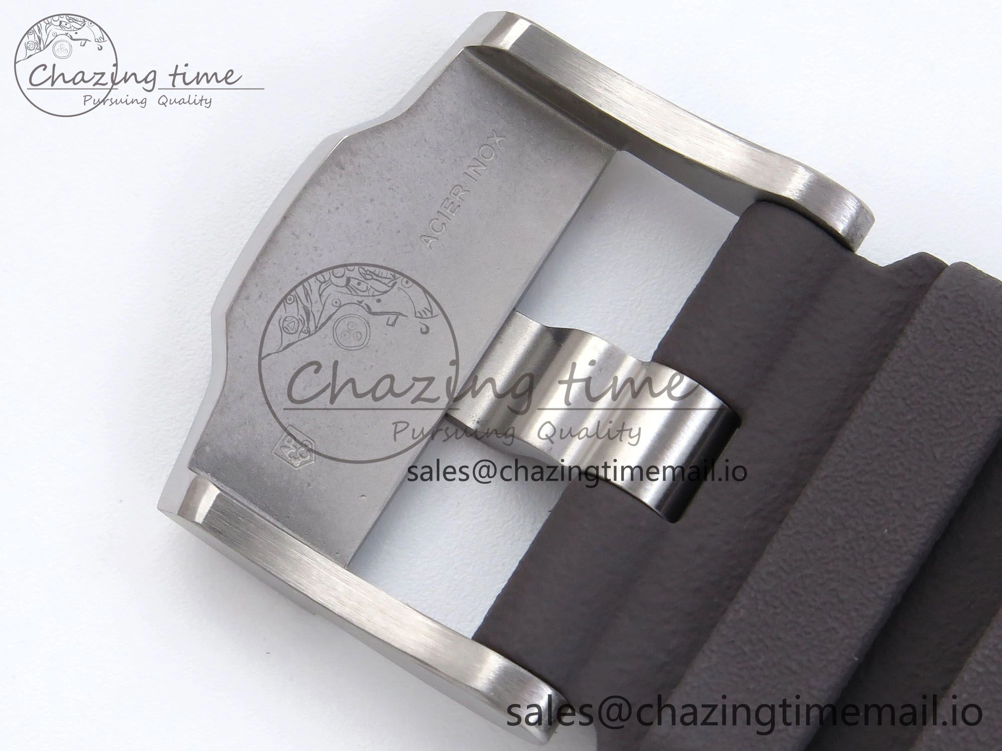 Royal Oak Offshore Schumacher SS TKF Best Edition Gray Black Dial on Gray Rubber Strap A3126