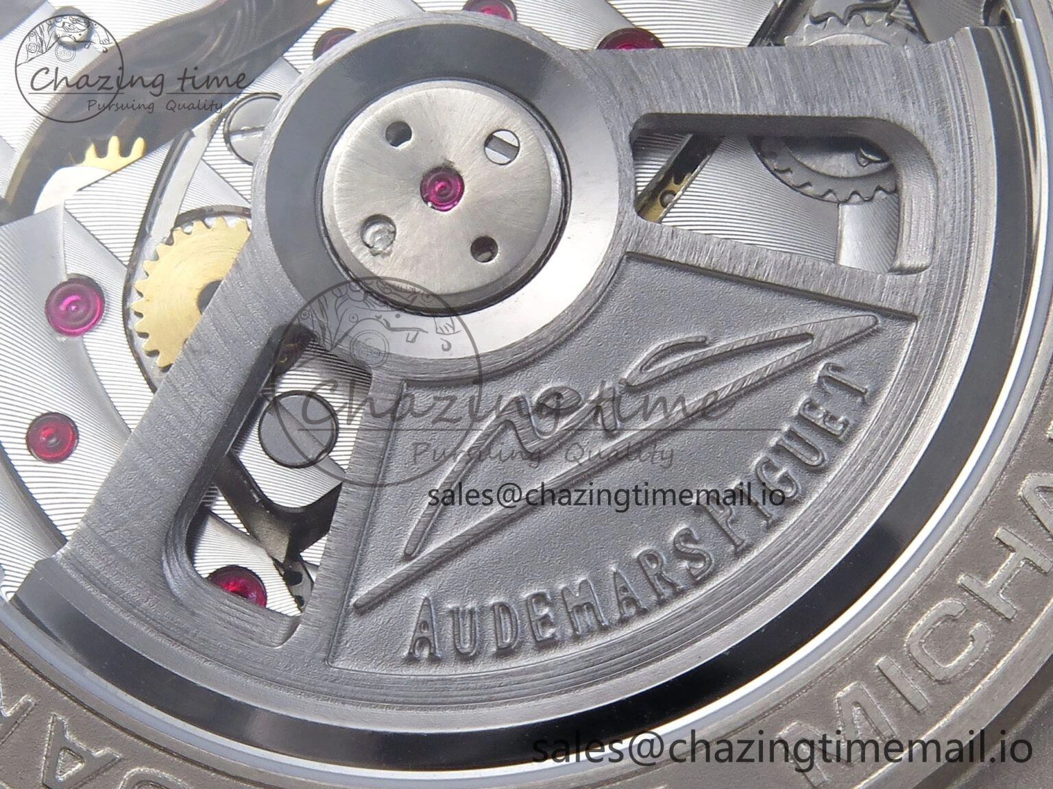 Royal Oak Offshore Schumacher SS TKF Best Edition Gray Black Dial on Gray Rubber Strap A3126