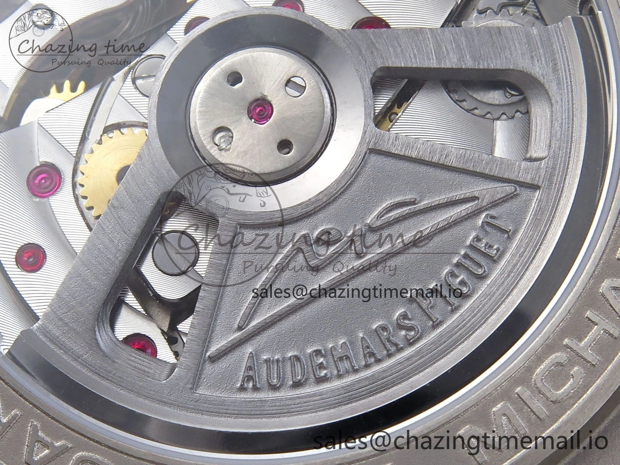 Royal Oak Offshore Schumacher SS TKF Best Edition Gray Black Dial on Gray Rubber Strap A3126