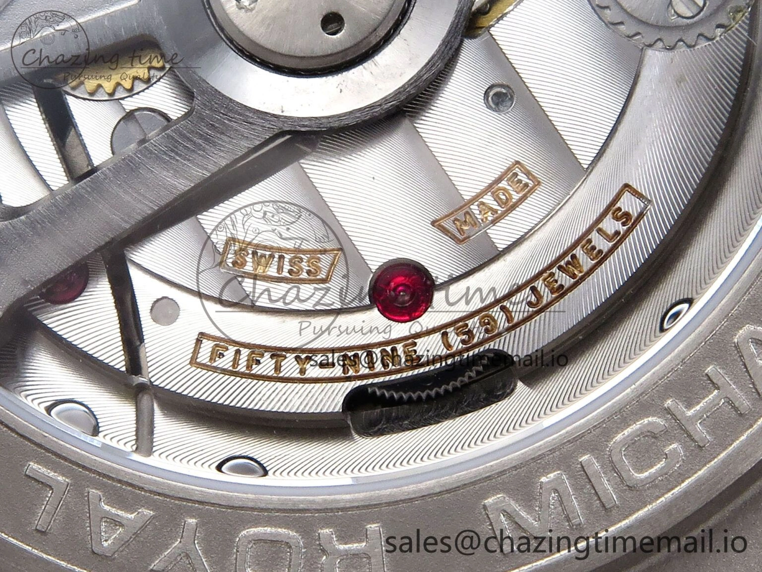 Royal Oak Offshore Schumacher SS TKF Best Edition Gray Black Dial on Gray Rubber Strap A3126
