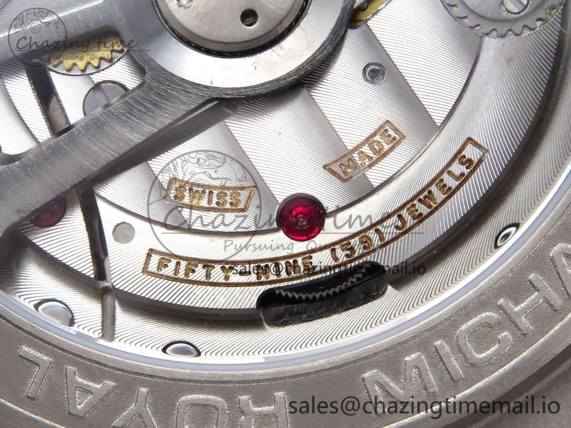 Royal Oak Offshore Schumacher SS TKF Best Edition Gray Black Dial on Gray Rubber Strap A3126