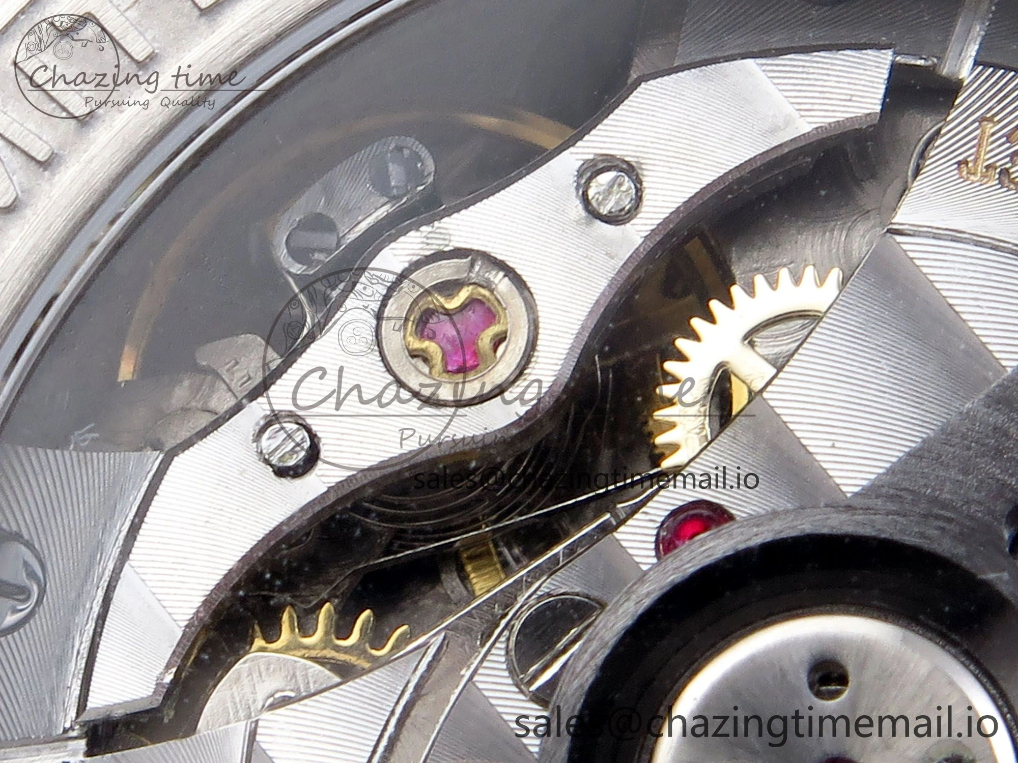 Royal Oak Offshore Schumacher SS TKF Best Edition Gray Blue Dial on Blue Rubber Strap A3126