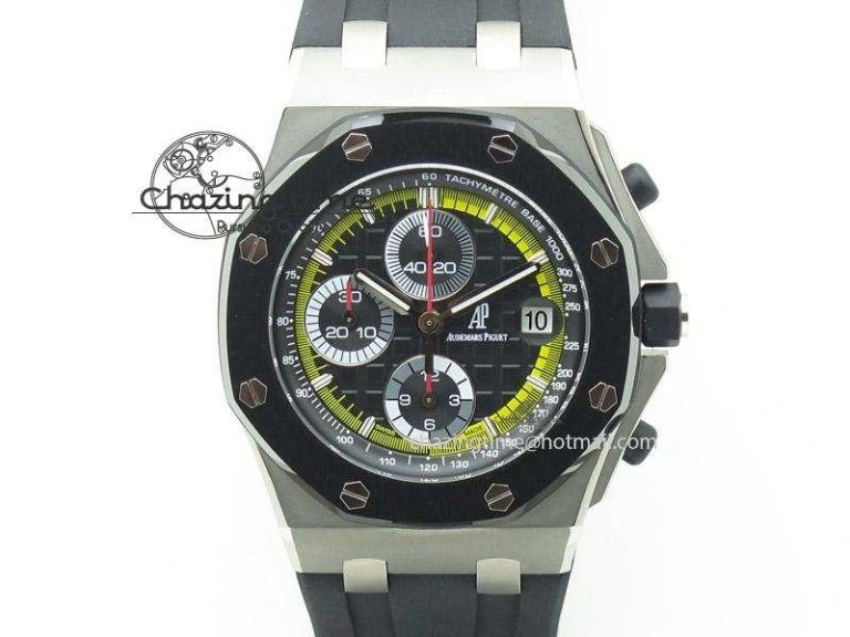 Royal Oak Offshore Sebastien Buemi JF Best Edition On Black Rubber Strap A3126