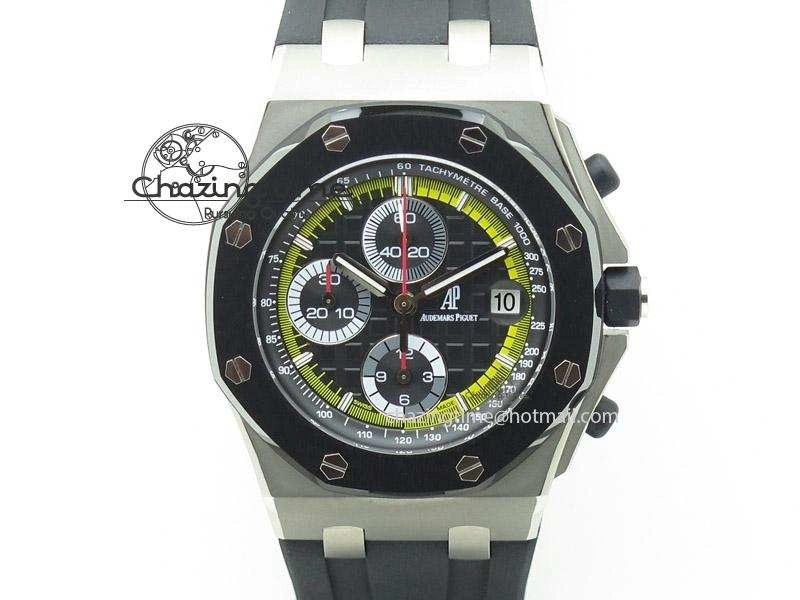 Royal Oak Offshore Sebastien Buemi JF Best Edition On Black Rubber Strap A3126