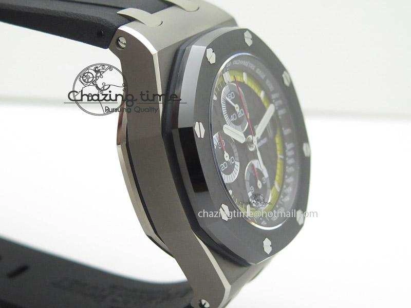 Royal Oak Offshore Sebastien Buemi JF Best Edition On Black Rubber Strap A3126