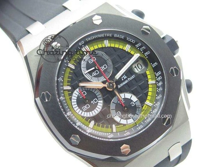 Royal Oak Offshore Sebastien Buemi JF Best Edition On Black Rubber Strap A3126
