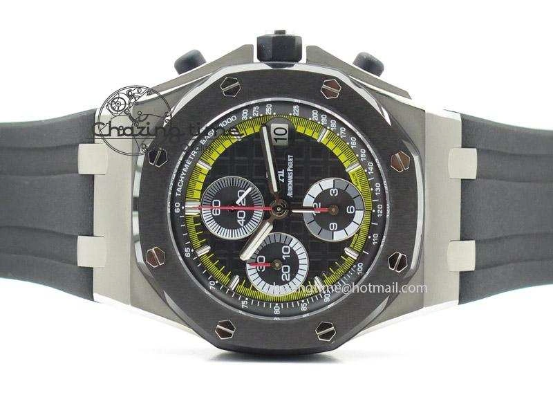 Royal Oak Offshore Sebastien Buemi JF Best Edition On Black Rubber Strap A3126