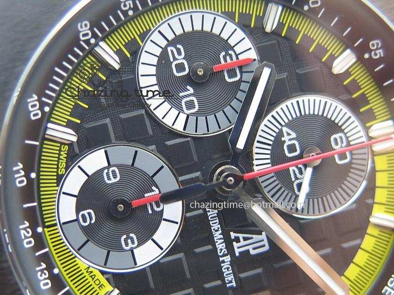 Royal Oak Offshore Sebastien Buemi JF Best Edition On Black Rubber Strap A3126