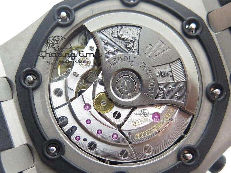 Royal Oak Offshore Sebastien Buemi JF Best Edition On Black Rubber Strap A3126