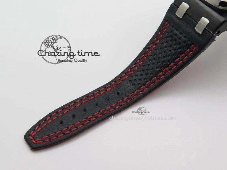 Royal Oak Offshore Singapore Grand Prix Forged Carbon JF Best Edition on Leather Strap A7750