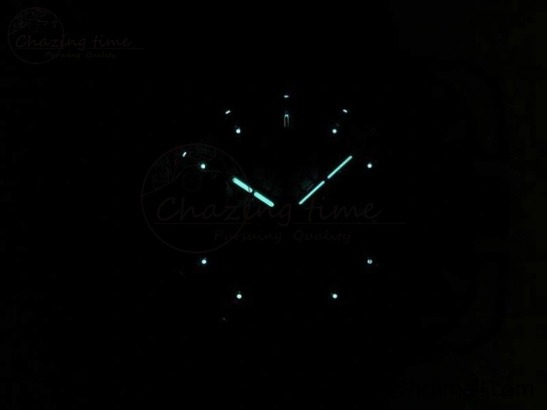 Royal Oak Offshore Survivor DLC Noob 1:1 Best Edition Black Dial On Red Leather Strap (Free Rubber Strap)