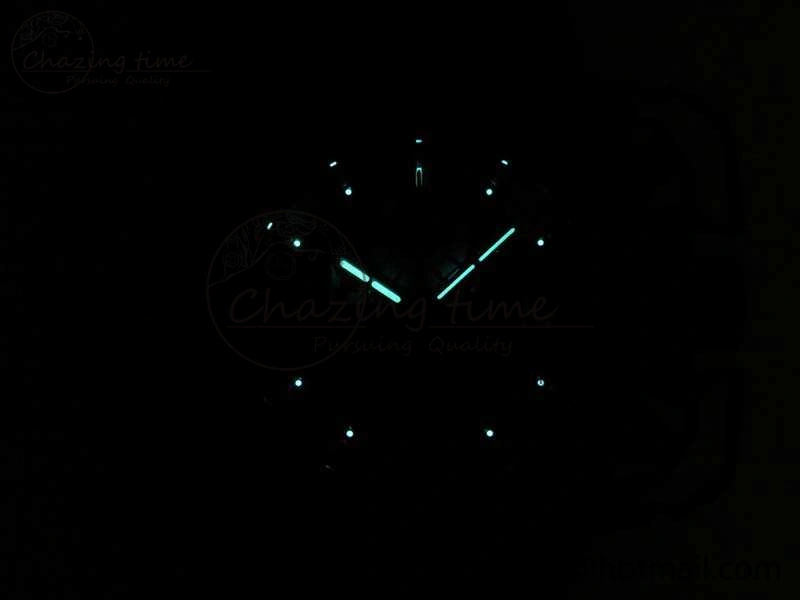 Royal Oak Offshore Survivor DLC Noob 1:1 Best Edition Black Dial On Red Leather Strap (Free Rubber Strap)