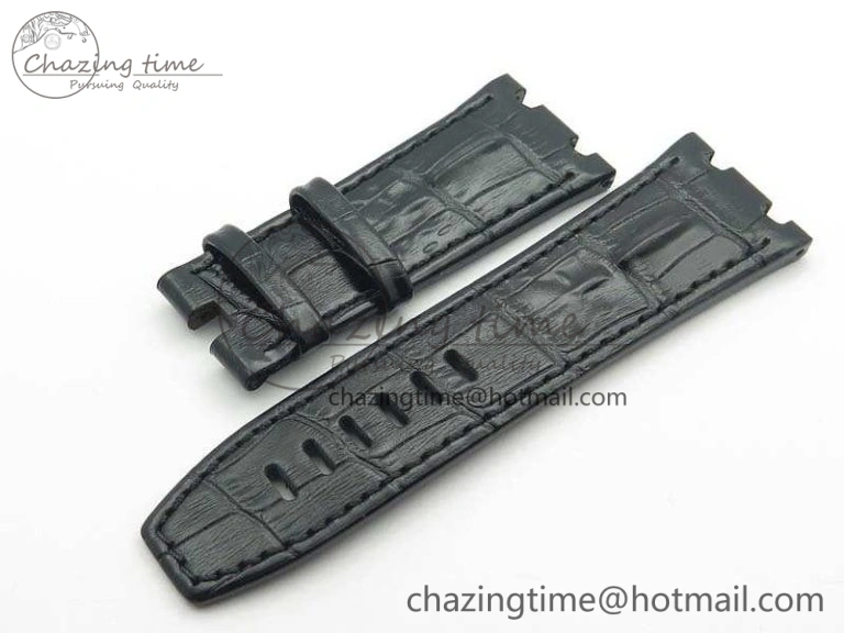 Royal Oak Offshore Survivor DLC Noob 1:1 Best Edition Black Dial On Rubber Strap (Free Black Leather Strap)