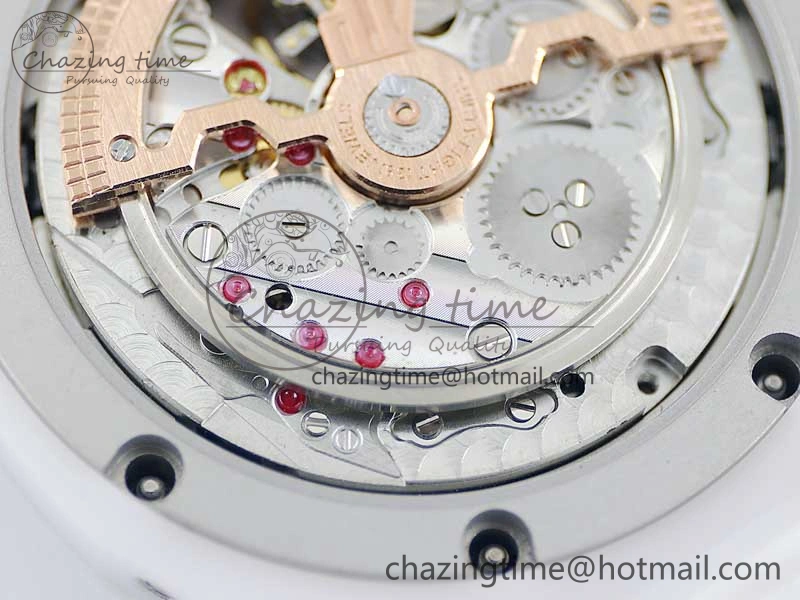 Royal Oak Perpetual Calendar 26579cb White Ceramic APSF Best Edition on Ceramic Bracelet A5134 (CHS)