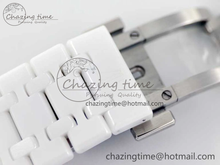 Royal Oak Perpetual Calendar 26579cb White Ceramic APSF Best Edition on Ceramic Bracelet A5134 (CHS)