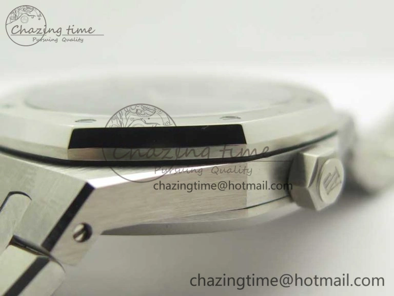 Royal Oak Tourbillon Extra-thin SS JF 1:1 Best Edition Blue Textured Dial on SS Bracelet