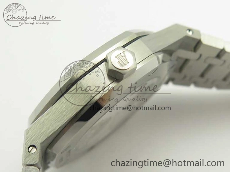 Royal Oak Tourbillon Extra-thin SS JF 1:1 Best Edition Blue Textured Dial on SS Bracelet